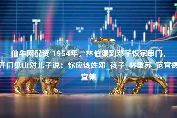 仙牛网配资 1954年，林伯渠到邓子恢家串门，开门见山对儿子说：你应该姓邓_孩子_林秉苏_范宜德